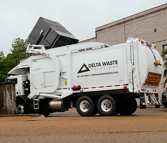 commercial dumpster rental near me in Flora, MS
